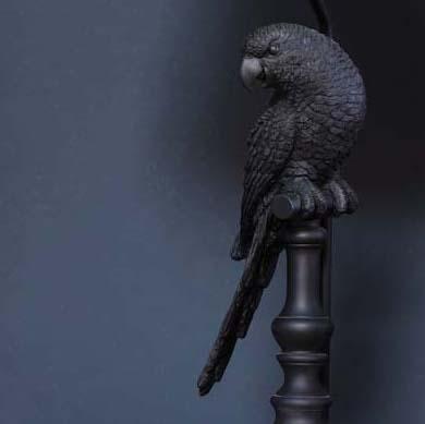 lampada tavolo pappagallo