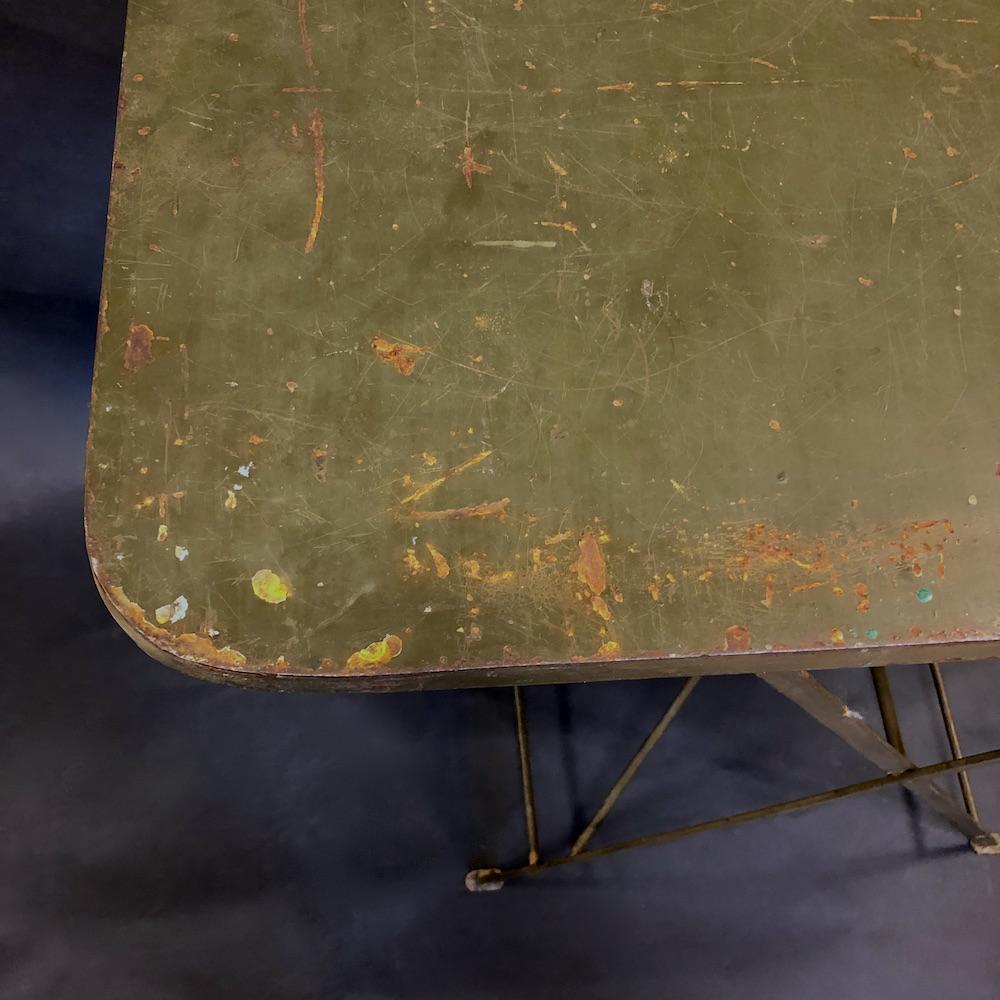 tavolo militare vintage