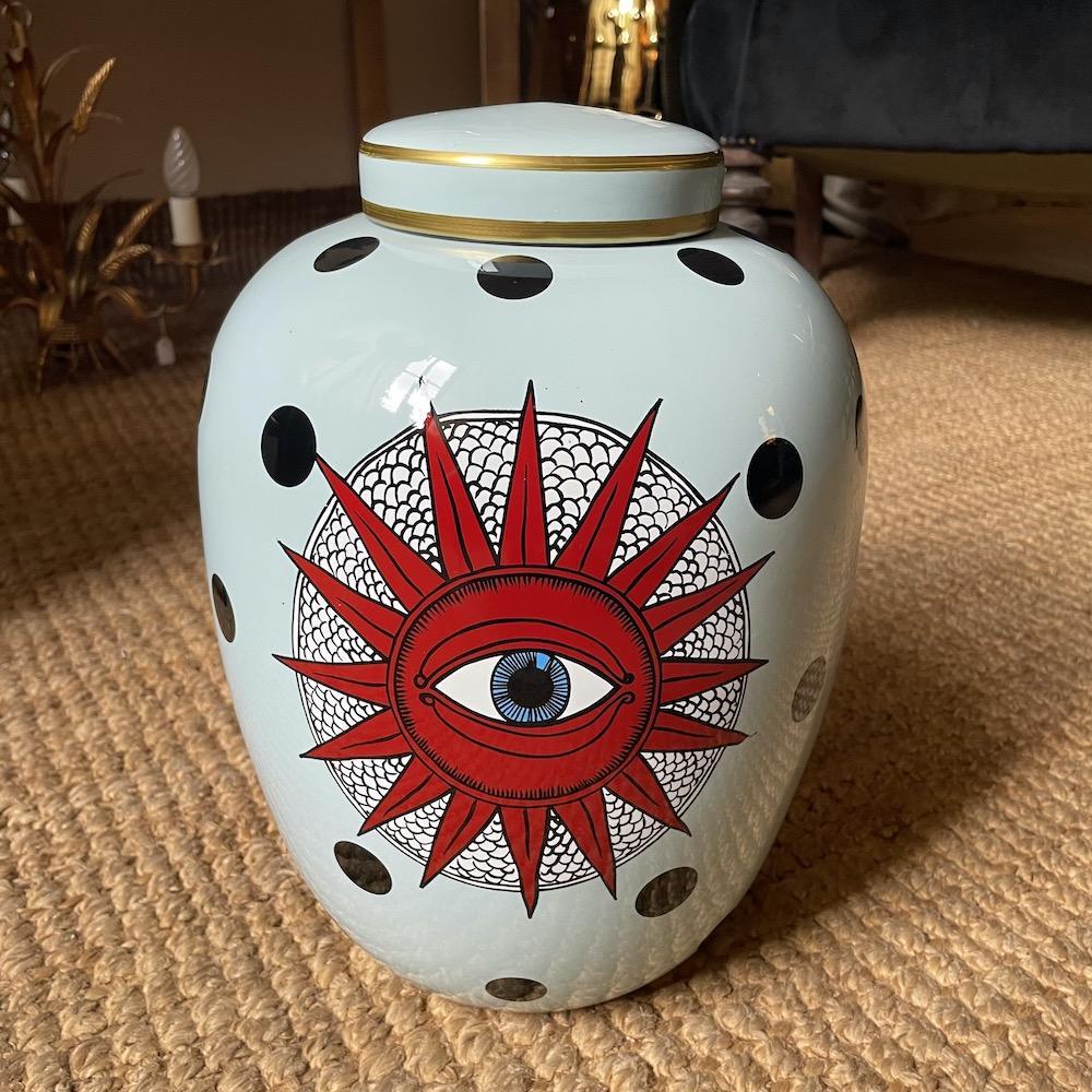 Vaso ceramica Eye