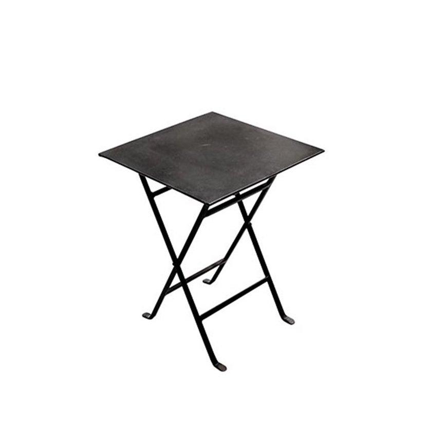 tavolino quadrato ferro pieghevole