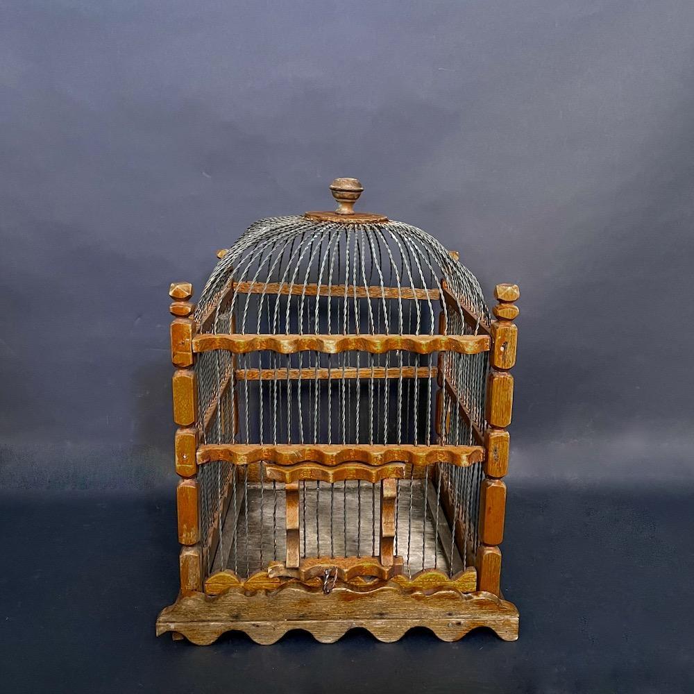antica gabbia uccelli