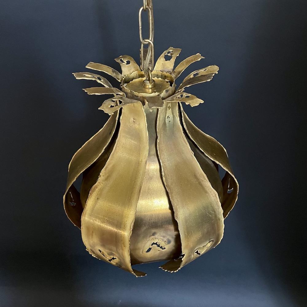 lampadario originale Sorensen ottone