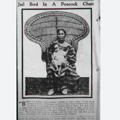 origini Peacock chair